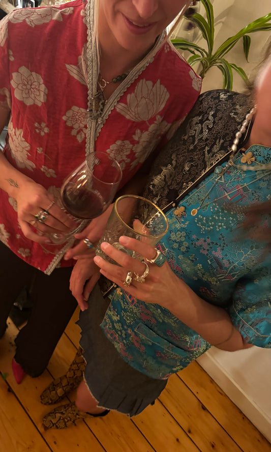 Vintage Rework Top - Dubbel Feest