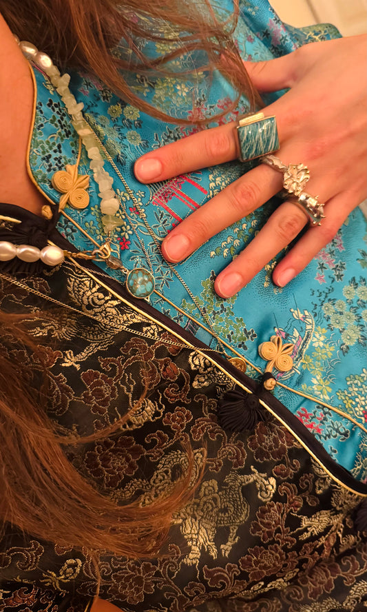 Vintage Rework Top - Dubbel Feest