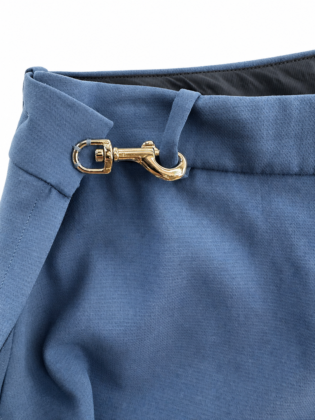 REWORK losse broek met splitten