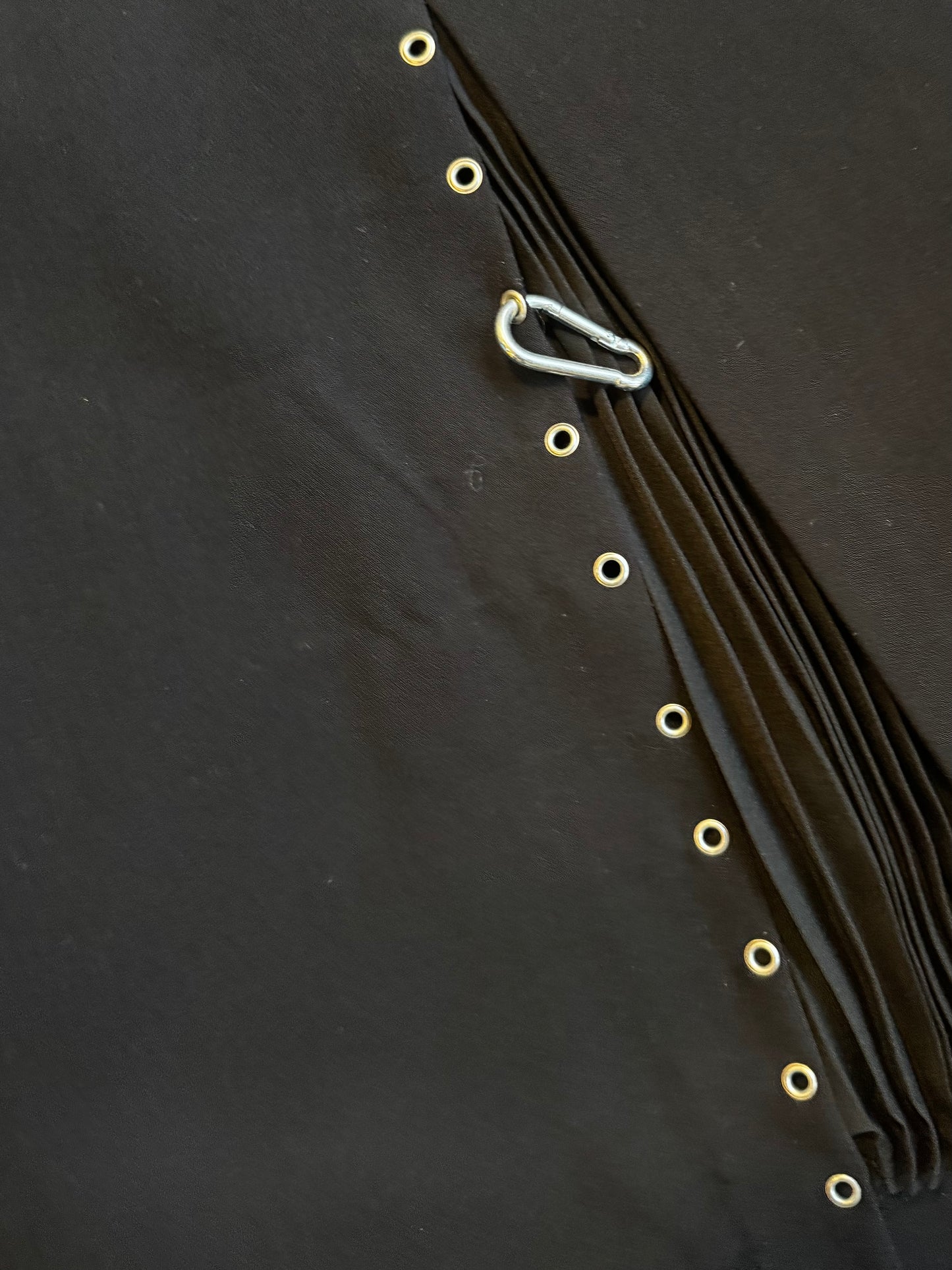 REWORK zwarte jurk met zilveren details