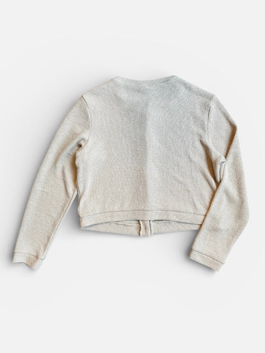 REWORK vest met gouden knopen