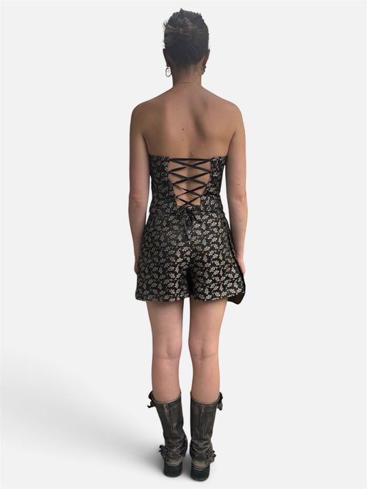 Corset in carperstof