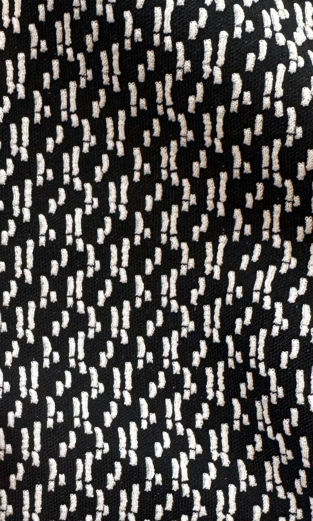 Zwart witte stretchtop met open rug
