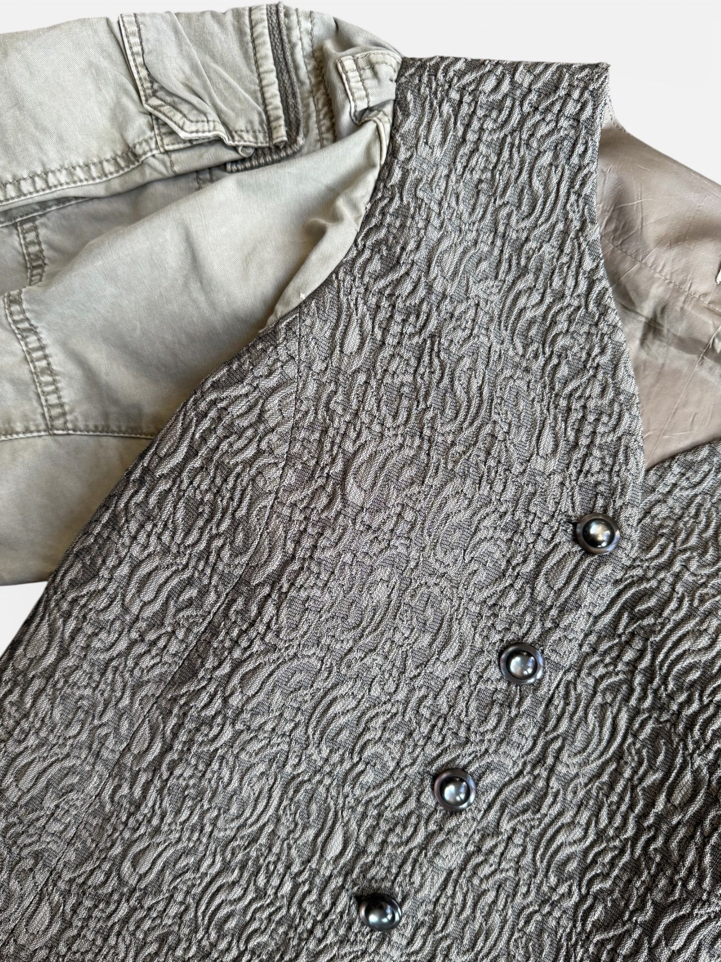 REWORK top met opvallende mouwen