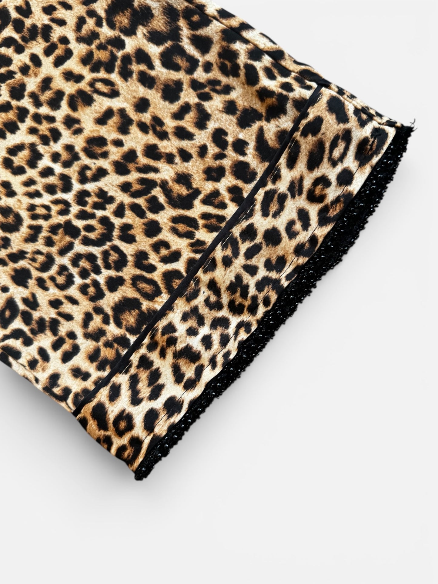 REWORK panter broek met elastiekband