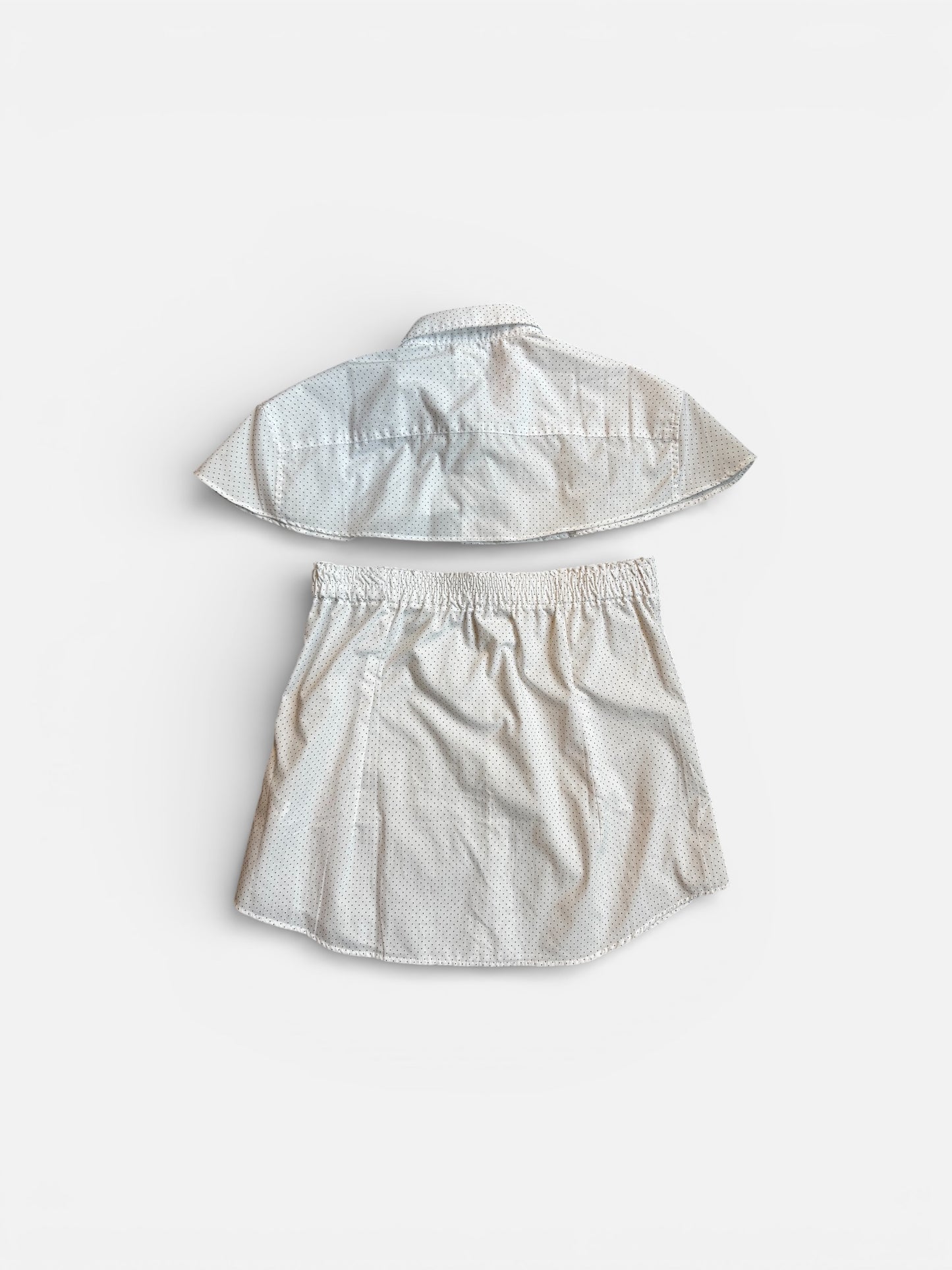 REWORK strapless top/rokje + schouderstuk