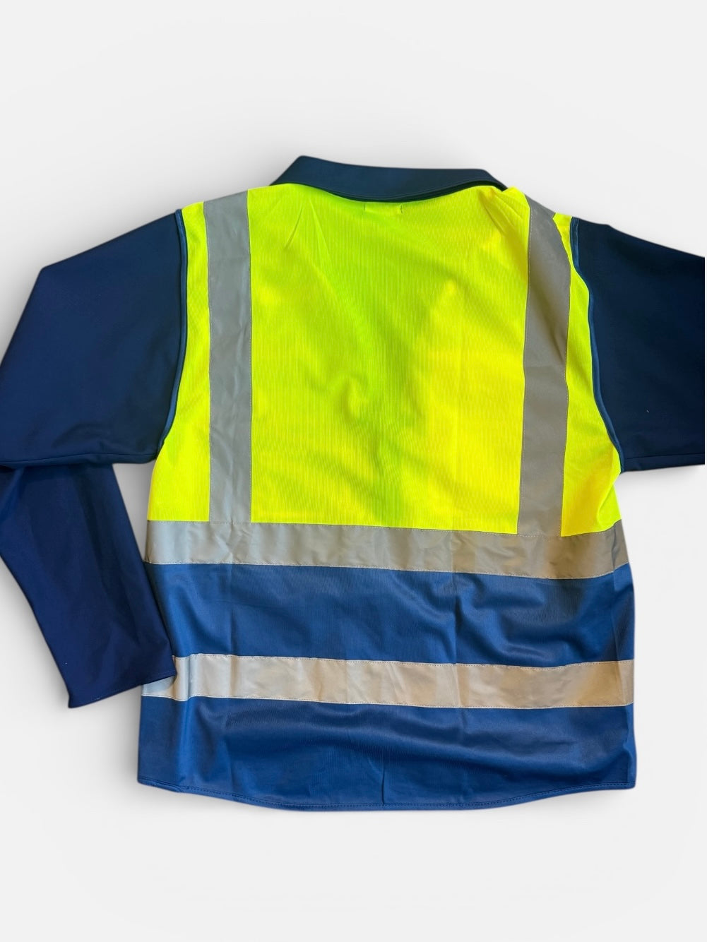 REWORK fluor jas met kraag