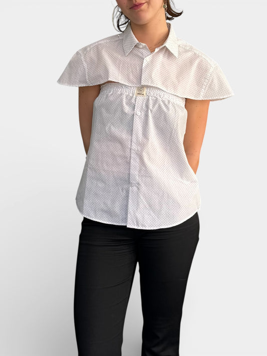 REWORK strapless top/rokje + schouderstuk