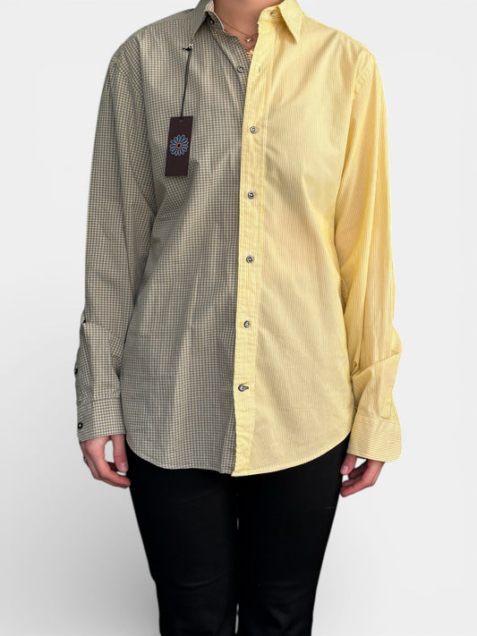 REWORK tweezijdig geruit overhemd