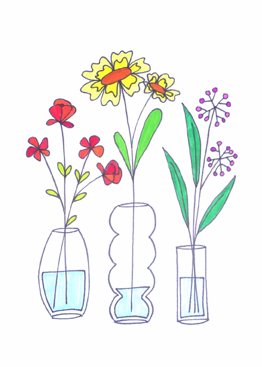 Bloemenkaartje
