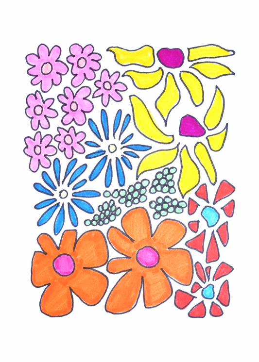 Bloemenkaartje